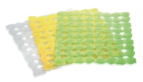 Коврик для раковины CLEAN KIT 32x28 см, листочки Коврик для раковины CLEAN KIT 32x28 см, листочки