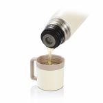 Термос с кружкой CONSTANT CREAM 0,5 л, нержавеющая сталь
